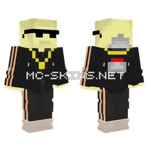 Thehuman Yellow Minecraft skin