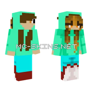 Then Vs Now Minecraft skin