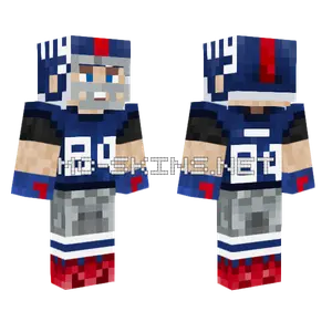 Theo Johnson MFL Minecraft skin