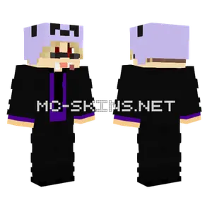 Theorionsound Violet Vampires Minecraft skin