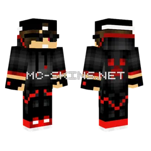 Thiago 45 Creeper Hoodie Minecraft skin