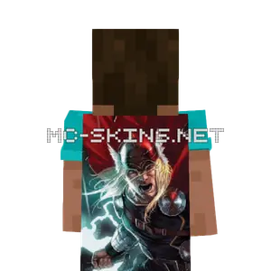 Thor cape, outside and lining