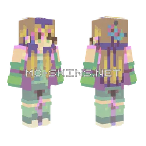 Thorns Girl Minecraft skin
