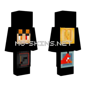 Tick Tock Minecraft skin