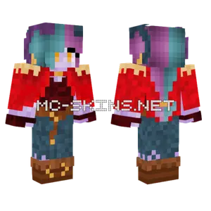 Tiefling Minecraft skin