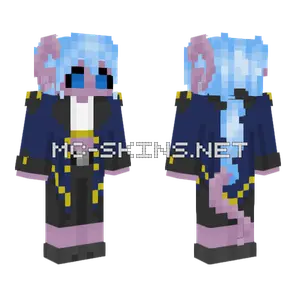 Tiefling Warlock Dungeons Dragons Minecraft skin