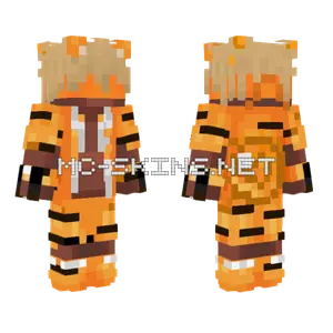 Tiger Skin Minecraft skin