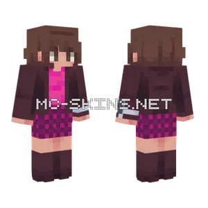 Time Force Jen 3 Minecraft skin