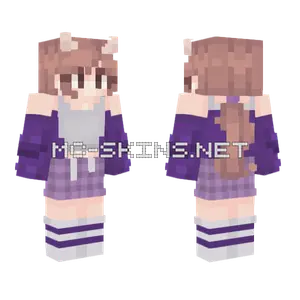 Tina PJs Minecraft skin
