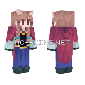 Tinakitten As Anna Minecraft skin