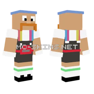 Tio Grandpa Minecraft skin