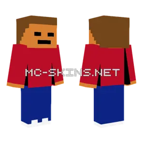 Tired Guy Minecraft skin