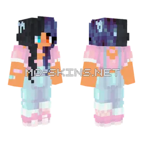 Tired Sleepy Girl Minecraft skin