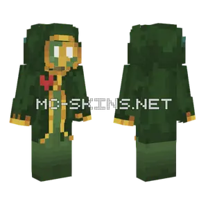 Titer3 Green Monster Minecraft skin