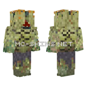 Tlou Bloater Minecraft skin