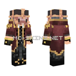 Tnt Brothers Captain Minecraft skin