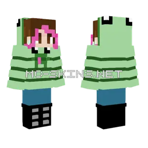 Tnt Gnome Frog Minecraft skin