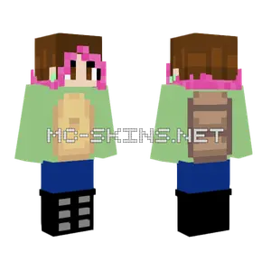 Tnt Gnome Turtle Hoodie Minecraft skin