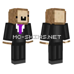 Toastedbred Suit and Tie Minecraft skin