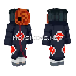 Tobi Naruto X2 Minecraft skin