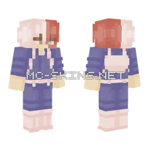 Todoroki Boy Minecraft skin