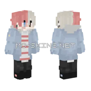 Todoroki Casual Clothes Minecraft skin