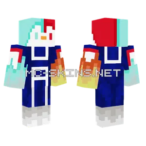 Todoroki Pengu Minecraft skin