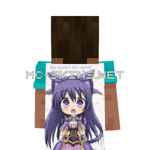 Tohka Armor cape, outside and lining