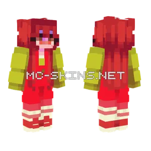 Tomato Patch Fruit Series Minecraft skin