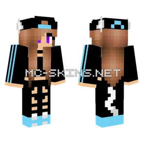 Tomboy Werewolf Minecraft skin