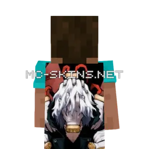 Tomura Shigaraki cape, outside and lining