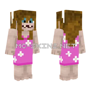 Tony Tony Chopper Pink Minecraft skin