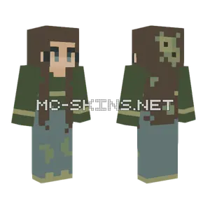 Touching Grass St Minecraft skin