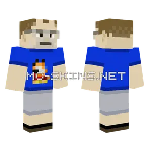 Tourettes Guy Minecraft skin