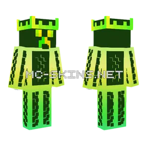 Toxic Waste Creeper Minecraft skin