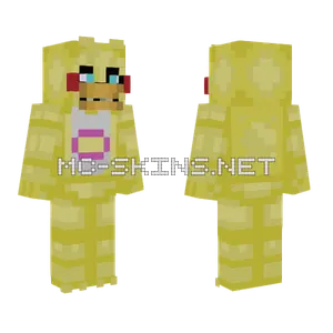 Toy Chica Minecraft skin