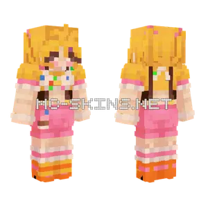 Toy Chica Gijinka Minecraft skin