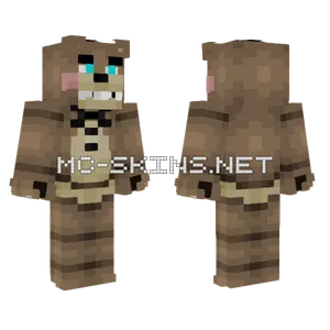 Toy Freddy Minecraft skin