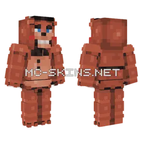Toy Freddy Minecraft skin