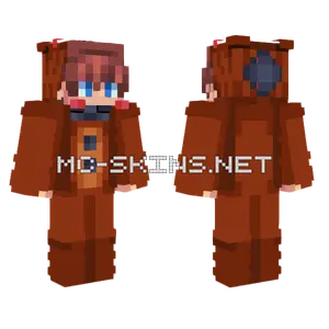 Toy Freddy Minecraft skin