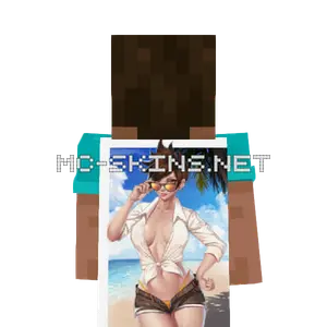 Tracer Beach cape, outside and lining