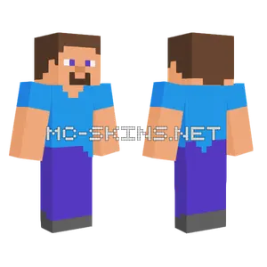 Trailer Steve Minecraft skin