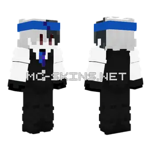 Traje Azul Restaurado Minecraft skin