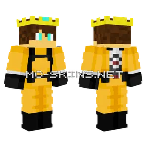 Traje Radioactivo Minecraft skin
