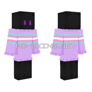 Trans Flag Skin Minecraft skin