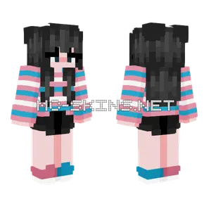 Trans Pride Skin Minecraft skin