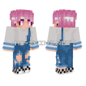 Trans Pride Skin Minecraft skin