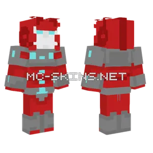 Transformers Lost Light Lug V2 Minecraft skin