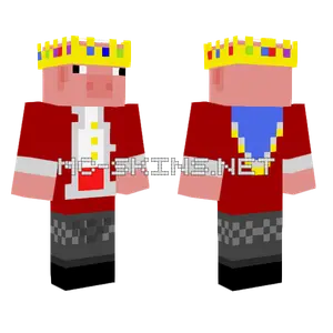 Tribute to Technoblade Minecraft skin