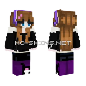 Trinivinni Panda Girl Minecraft skin